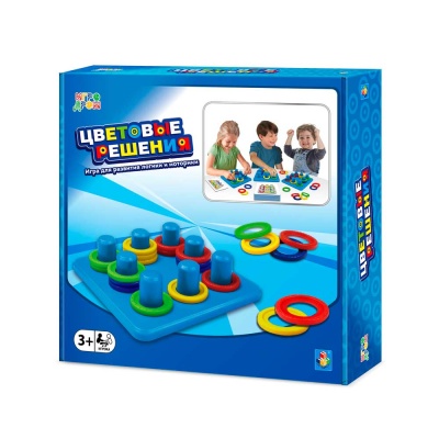 Настольная игра Игродром Цветовые решения 1Toy Т16695